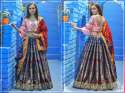 designer heavy banarasi lehenga choli thumb 1