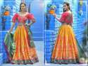 designer heavy banarasi lehenga choli thumb 5