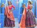 designer heavy banarasi lehenga choli thumb 6