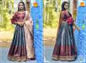 designer heavy banarasi lehenga choli thumb 7