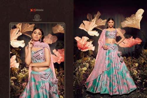 Designer Lehenga Choli - SHUBHKALA  