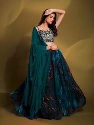 Designer Party Wear Lehenga - PartyWear Lehenga Choli