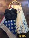 Designer Partywear Banasari Lehenga thumb 4
