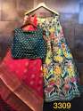Designer Partywear Banasari Lehenga thumb 6