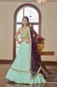 Designer Partywear Lehenga Choli-Rivaaz thumb 5