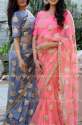 Designer PartyWear Saree thumb 2