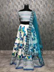 Designer Printed Lehenga