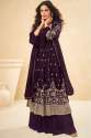 Designer Sharara Suit-fox Georgette thumb 2