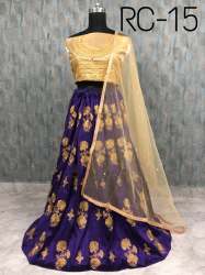 Fancy Tafeta silk lehenga