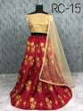 Fancy Tafeta silk lehenga thumb 1