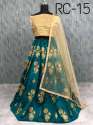 Fancy Tafeta silk lehenga thumb 2