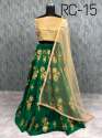 Fancy Tafeta silk lehenga thumb 4