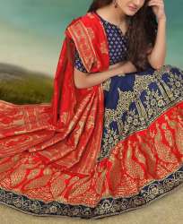 Party wear Banarasi Lehenga