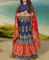 Party wear Banarasi Lehenga thumb 2