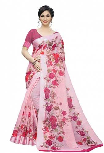 Digital Print Saree At Retail Price by Leeza Store