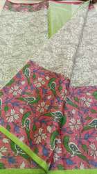cotton silk printed saree