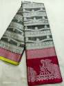 Designer kora Cotton Saree thumb 7