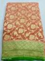designer-orange-color-banarsi-cotton-saree
