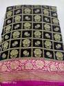 designer-party-wear-black-cotton-saree