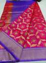 Designer Pure Handloom Banarsi Multi Color saree thumb 5