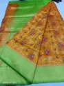 Exclusive Designer Pure Handloom Cotton Silk Saree thumb 1