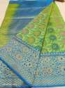 Fancy Pure Handloom Banarsi cotton Silk Saree thumb 2