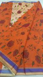 Printed fancy saree -2