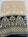 Stylish Cream color Banarasi Cotton saree thumb 1