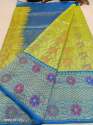 Trendy Banarasi Pure Cotton SIlk Handloom Saree  thumb 1