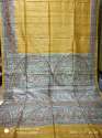 Pure Handwoven Tussar Ghicha Silk Saree  thumb 4