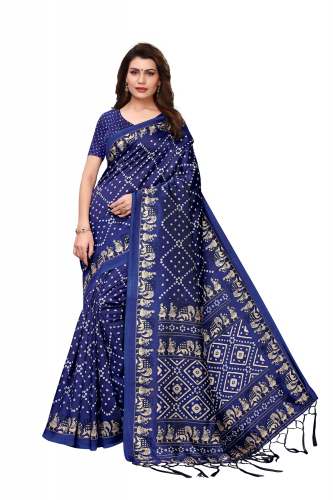 Designer Art Silk Saree by New Ambica Creation