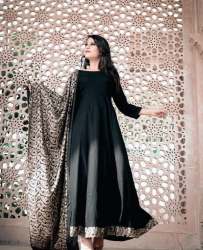Designer Gown Style kurti with Dupatta 