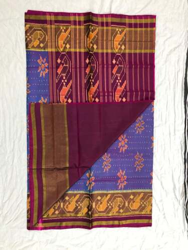 Designer Hand loom Cotton Silk Saree