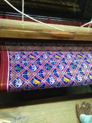 Hand weaving Patola Saree 