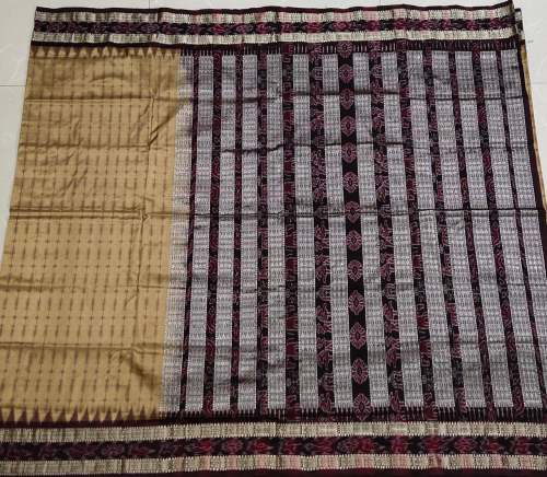 Hazarbutti Sambalpuri Pure Silk Hand Loom Saree  by Sanskriti