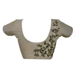 Back Side Embroidered Work Redaymade Blouse