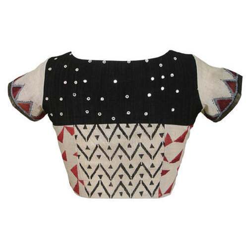 Double Color Fancy Party wear Blouse 