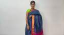 Party wear Silk Cotton Saree  thumb 1