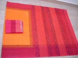 Stylish Hand Block Printed Super net Saree