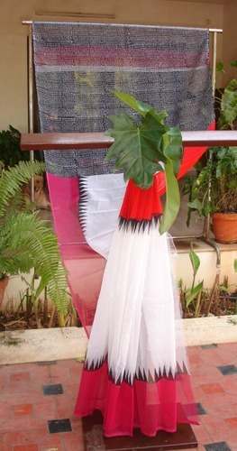 Stylish Super net Printed Saree