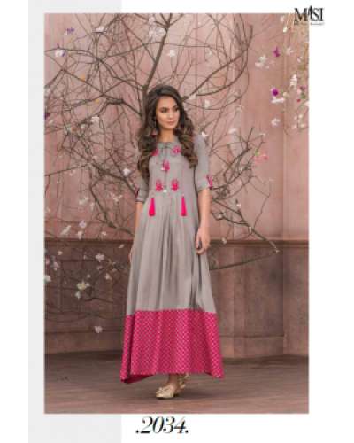 Fancy Long Kurtis by Utkrisht Vatika Fashions Pvt Ltd