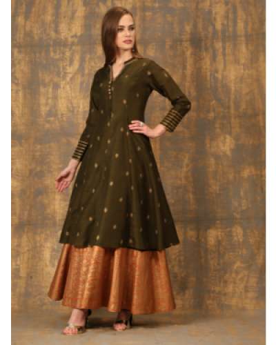 Trendy Anarkali Kurtis by Utkrisht Vatika Fashions Pvt Ltd
