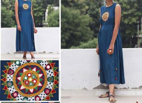 Designer Long Kurti  by Adyah By Amita Preethi