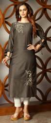 Designer Embroidered Kurti 
