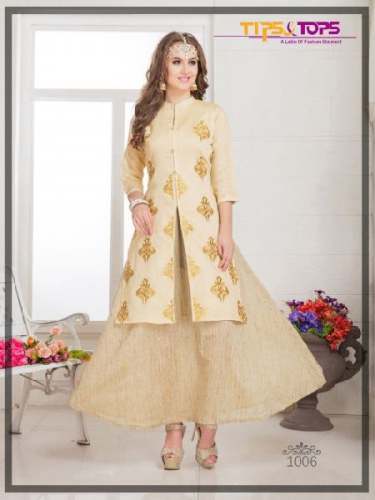 Designer Slit Kurtis  by Tips Tops