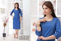 Fancy Denim Kurtis