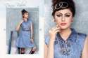Fancy Denim Kurtis thumb 3