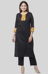 Fancy Simple Straight Kurti 
