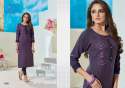 Designer Catalog Embroidered Kurti thumb 3