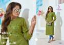 Designer Catalog Embroidered Kurti thumb 5